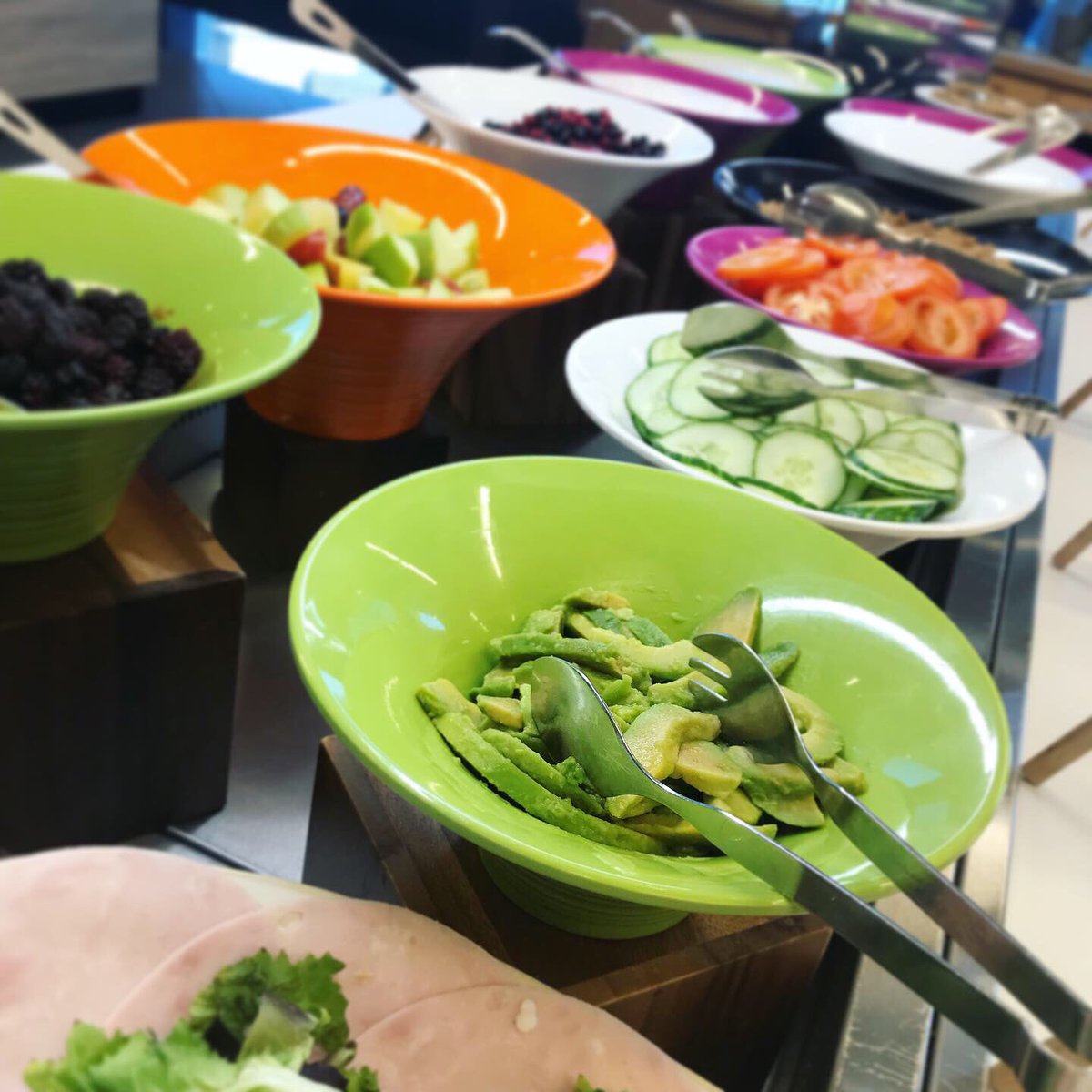 connectoneleven's tweet photo. Our healthy breakfast bar is open from 07:30 every morning! #connect #healthyliving #london #londonfood #teamra https://t.co/j0Axt86L6z