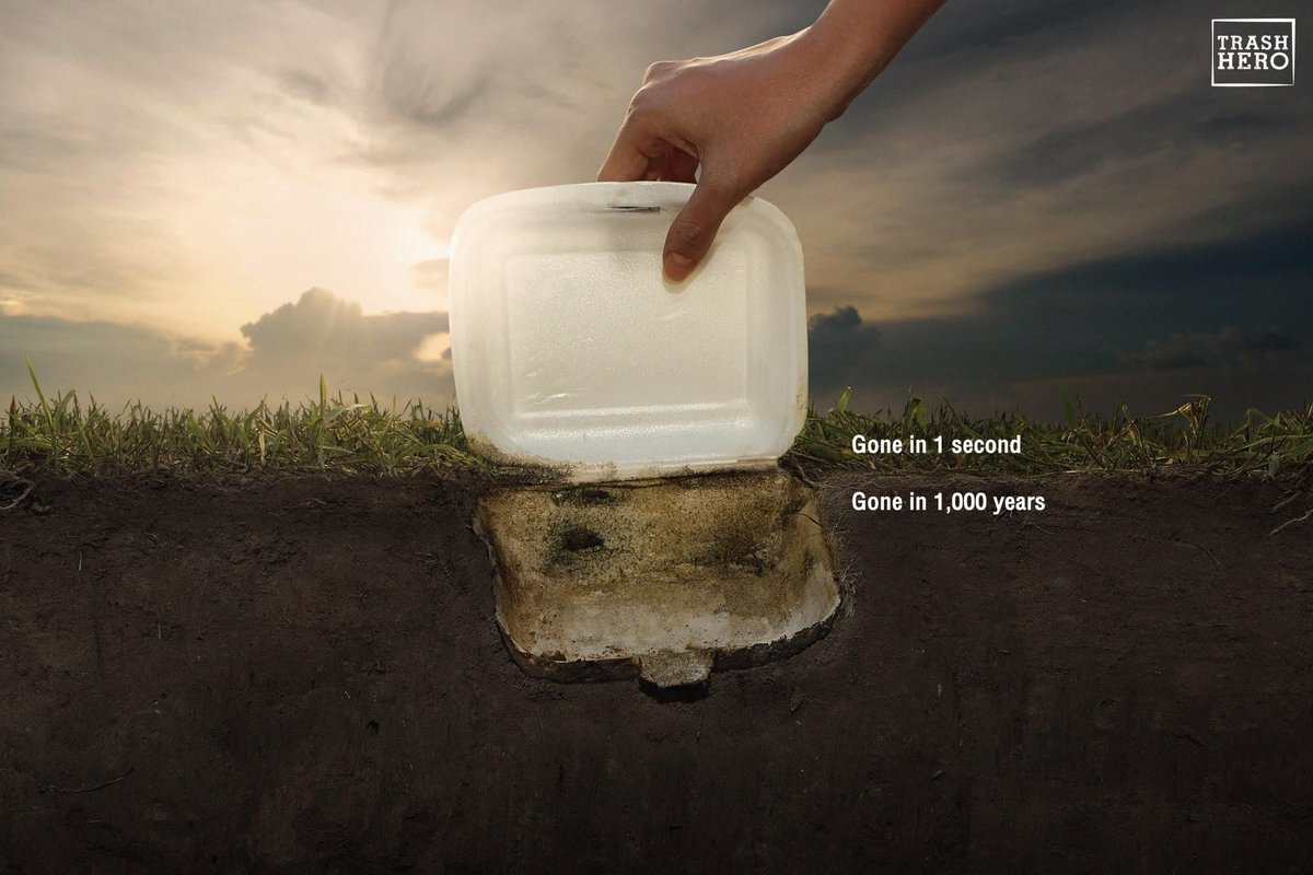 creapills's tweet photo. 3 visuels impactants pour sensibiliser au ramassage des déchets

Crédits : Trash Hero par l'agence Leo Burnett https://t.co/mDYbho98C5