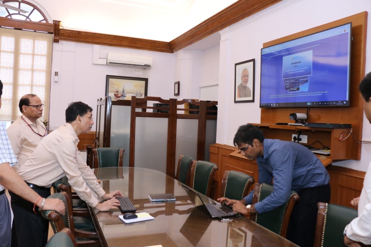 CBIC on Twitter "Chairman CBIC Mr. P K Das inaugurated the Sparrow