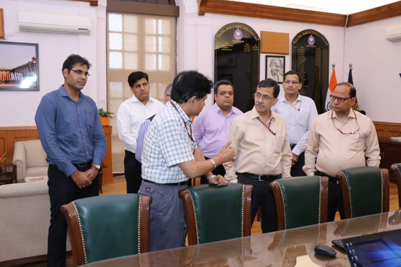 CBIC on Twitter "Chairman CBIC Mr. P K Das inaugurated the Sparrow