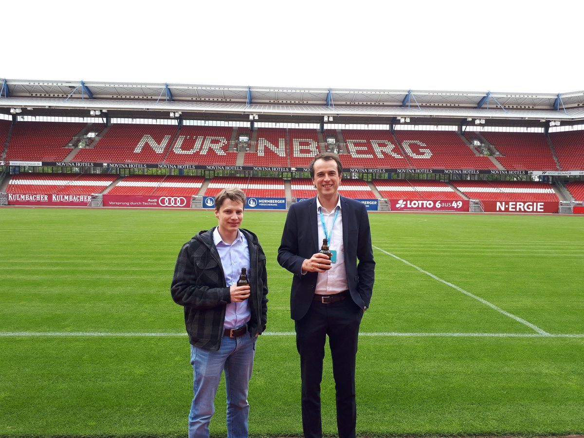 Nach einer tollen Abendveranstaltung im Stadion in Nürnberg starten wir jetzt in den zweiten <a href="/SCHEMAcon/">SCHEMA Conference</a> Tag 
#SCHEMAcon