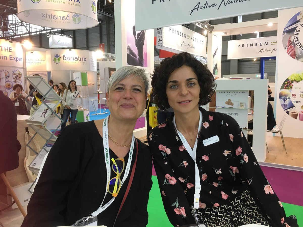 LiatSimha's tweet photo. Thank you Simonetta Musso of. ⁦@chiriottied⁩ for visiting us at ⁦@FrutaromHealth⁩ booth at @Vitafoods last week! https://t.co/MtlC9X9902