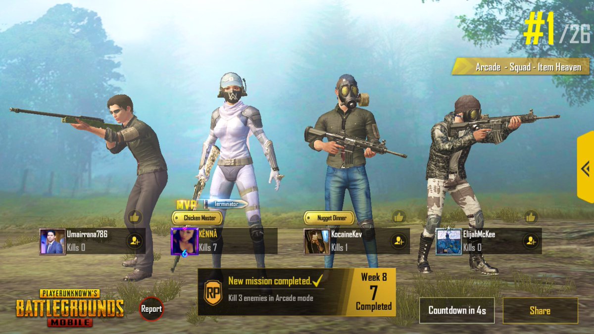 Kenna_Benn's tweet photo. I stand out, 😇 @PUBGMOBILE #PUBG #WinnerWinnerChickenDinner #chickenmaster #mvp #squads #arcademode #itemheaven https://t.co/6QYdCLLKuA