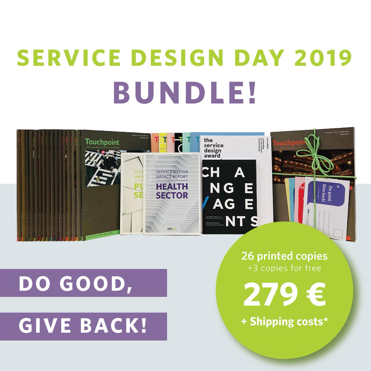 SDNetwork's tweet photo. Get the whole pack of #SDresources with our special Service Design Day discount - https://t.co/jz5hBVvEXz #SDDay19 #ServiceDesignDay https://t.co/LOsCJ3qbkf