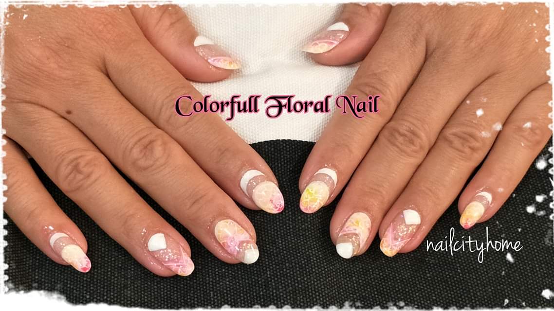 #colorfulnailsgelishcolor #blingnaildesign #mixandmatch  #floralnailart #transparentdesign #glitternail #floralnailsart #nails #sgnail #nailcityhome
Can following by #instagram #facebook #twitter #linkedin #tumblr #pinterest ID Nailcityhome