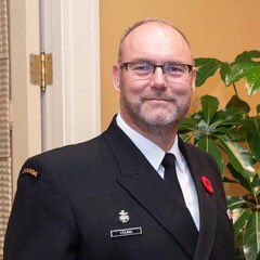 Comd_RCN's tweet photo. Thanks &amp; best wishes to Chief of Naval Staff, Capt(N) Doug Young, as he retires after 36 yrs of outstanding service to your #RCNavy. Fairest of winds &amp; following seas as you embark on your next chapter. https://t.co/4hfcHRhCiz