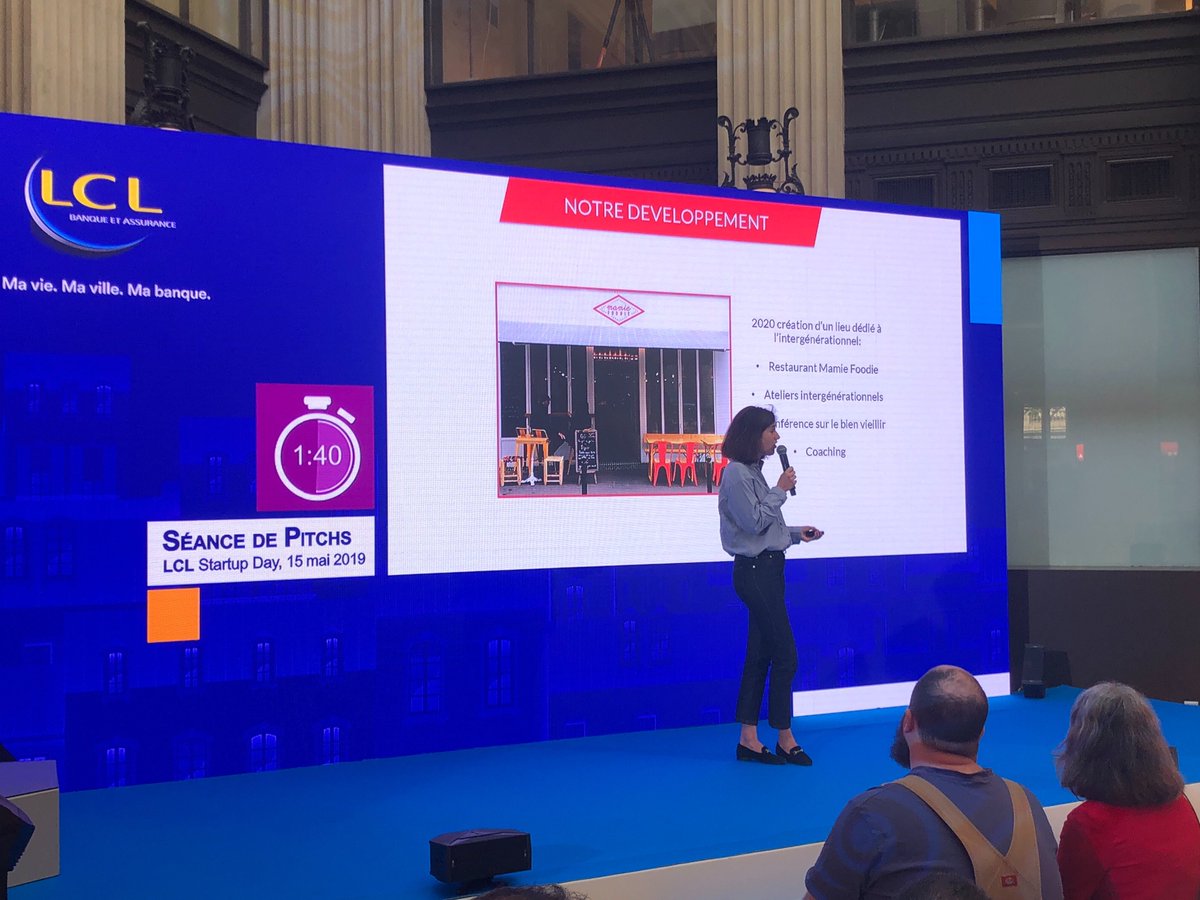 Aujourd'hui c'est Mercredi mais c'est aussi Pitch Day pour les Youni ! 🦄
3 minutes pour convaincre <a href="/LCL/">LCL</a> que nous sommes LE partenaire pour inventer la banque urbaine de demain 💡🚀
#LCLStartupDay #startups #innnovation #urbaninnovation