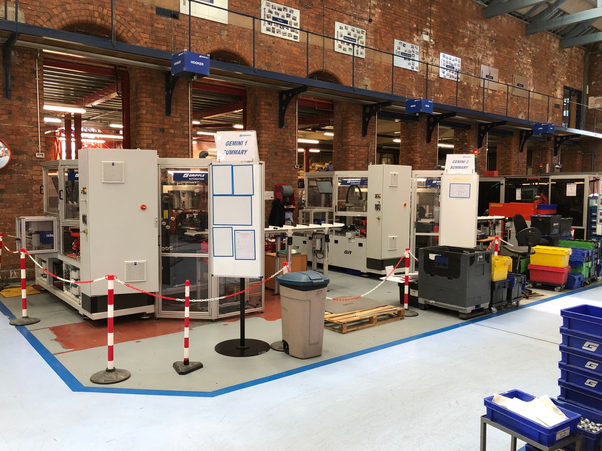 GrippleAutoLtd's tweet photo. Our latest #manufacturing #automation machines for @Grippleltd are now installed at the Old West Gun Works, following their move by the team from @Vanguard_VML #ukmfg #Engineering #madeinsheffield #sheffieldissuper https://t.co/A4mMAM8jtc