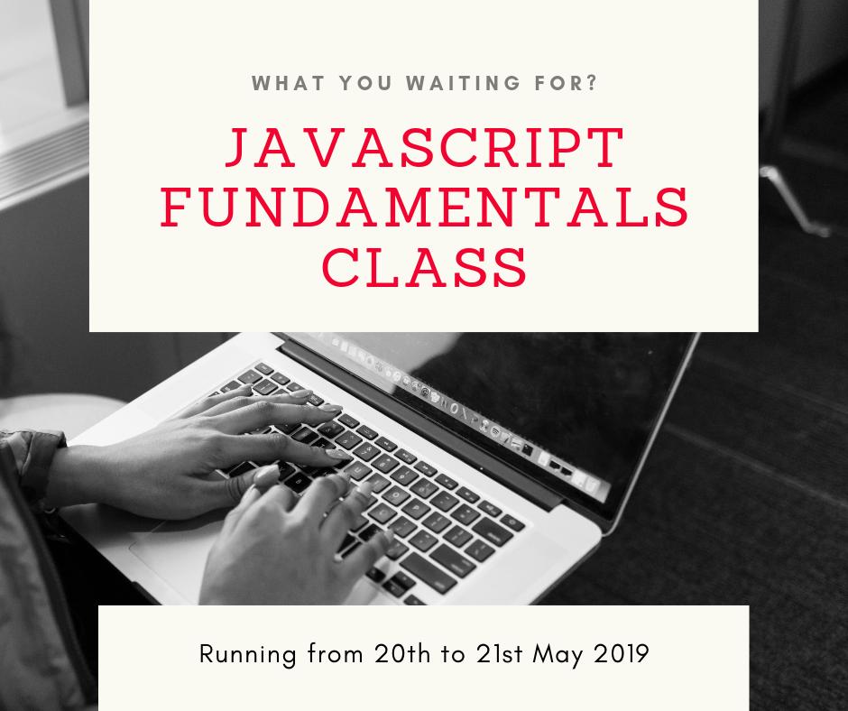 mastergradeit1's tweet image. JavaScript Fundamentals Class running from 20th to 21st May 2019.
Contact Us to find out more on +27 21 419 3213 or visit our website: mastergradeit.co.za
#MasterGradeIT #OnlineTraining #JavaScriptFundamentals #CapeTown #Johannesburg