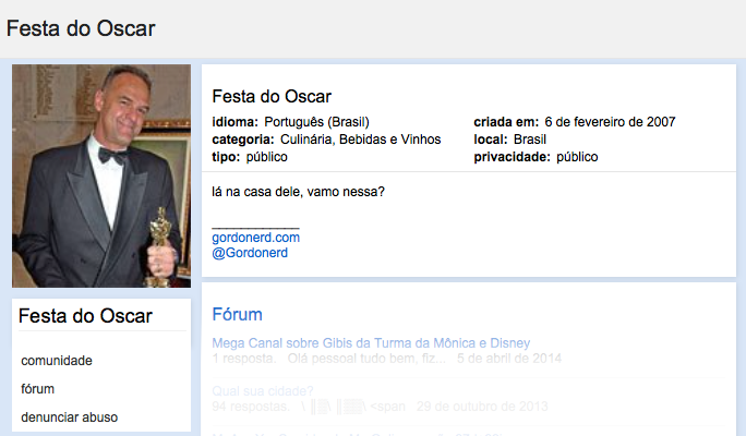 Gordonerd's tweet photo. Festa do Oscar (2007) https://t.co/7N5gLn8iPo