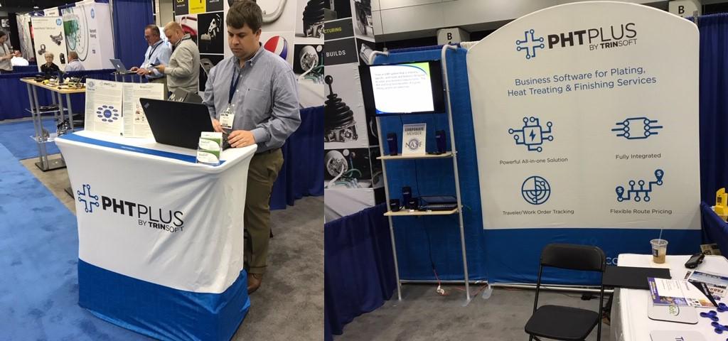 trinsoft's tweet photo. Last day for #AmCon2019 in Cincinnati! Stop by our booth to learn about PHTPlus for your business & our Auto-Scanning App. https://t.co/lwbebk9UAv