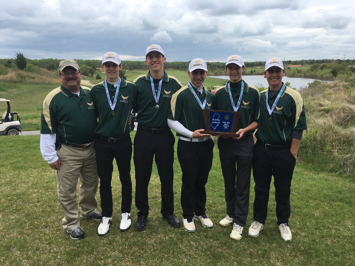 Congrats to #SenecaFamily boys golf - South Jersey Group 2 Champions!  Great job boys!!!