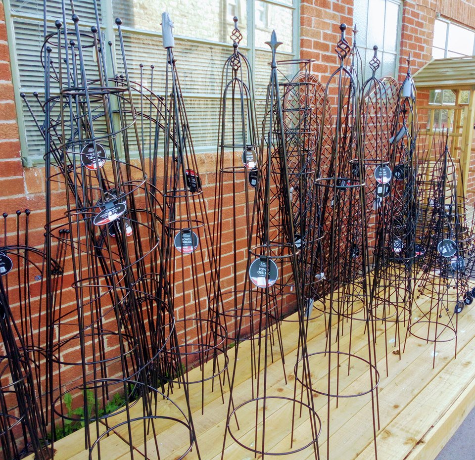 Tincknellstores's tweet photo. Make sure you support those  #plants this #summer with our great range of Obelisks, Trellis and Gro-Stakes. Available from our #Wells store. For more information on our range, please visit us instore or online https://t.co/tad4jKEIir https://t.co/4rgl9IZFgQ