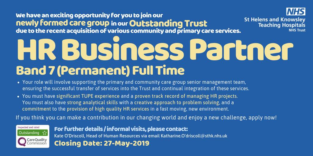 mwl_recruitment's tweet photo. We have an exciting opportunity for an experienced and highly driven #HR #BusinessPartner to join our Outstanding Team! Apply here: https://t.co/FVgX6uRnty
#WeAreTheNHS #HumanResources #HRProjects #HRService #Hrjobs #PeopleManagement #Recruitment #HRCareers #NHSCareers #NHSJobs https://t.co/Rlu5kzMXbO