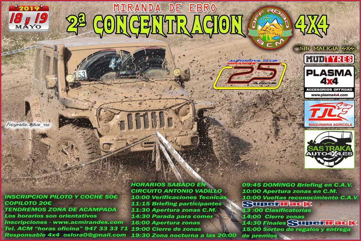 Mañana cierre de inscripciones a las 18:00 horas y sorteo para montar con un conocido piloto de trial.

¿A qué esperas?