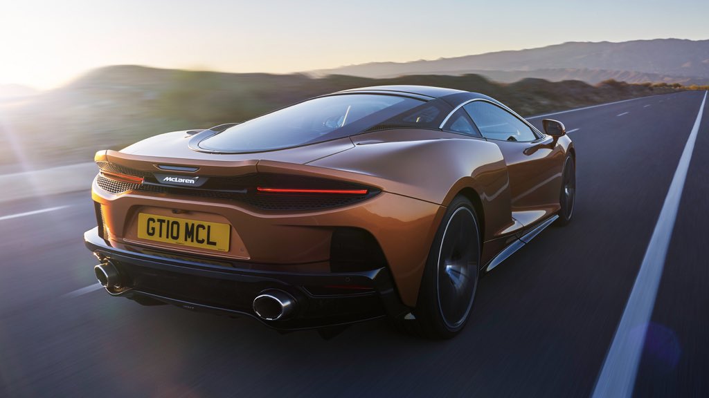 Meet the new McLaren GT! McLaren's rival to the DB11, 911 Turbo, Continental GT and Portofino. Want one? It'll set you back £163,000. #McLaren