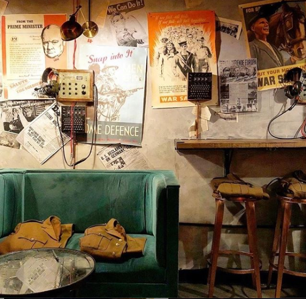 We're recommending somewhere a little different for your #date venue this week. <a href="/thebletchley/">The Bletchley</a> is a unique WW2 themed #cocktail bar in #Chelsea. To get served you'll have to crack the codes first 🧐 - perfect for breaking the ice with your date! 
#MyFriendCharlie #meetdifferently