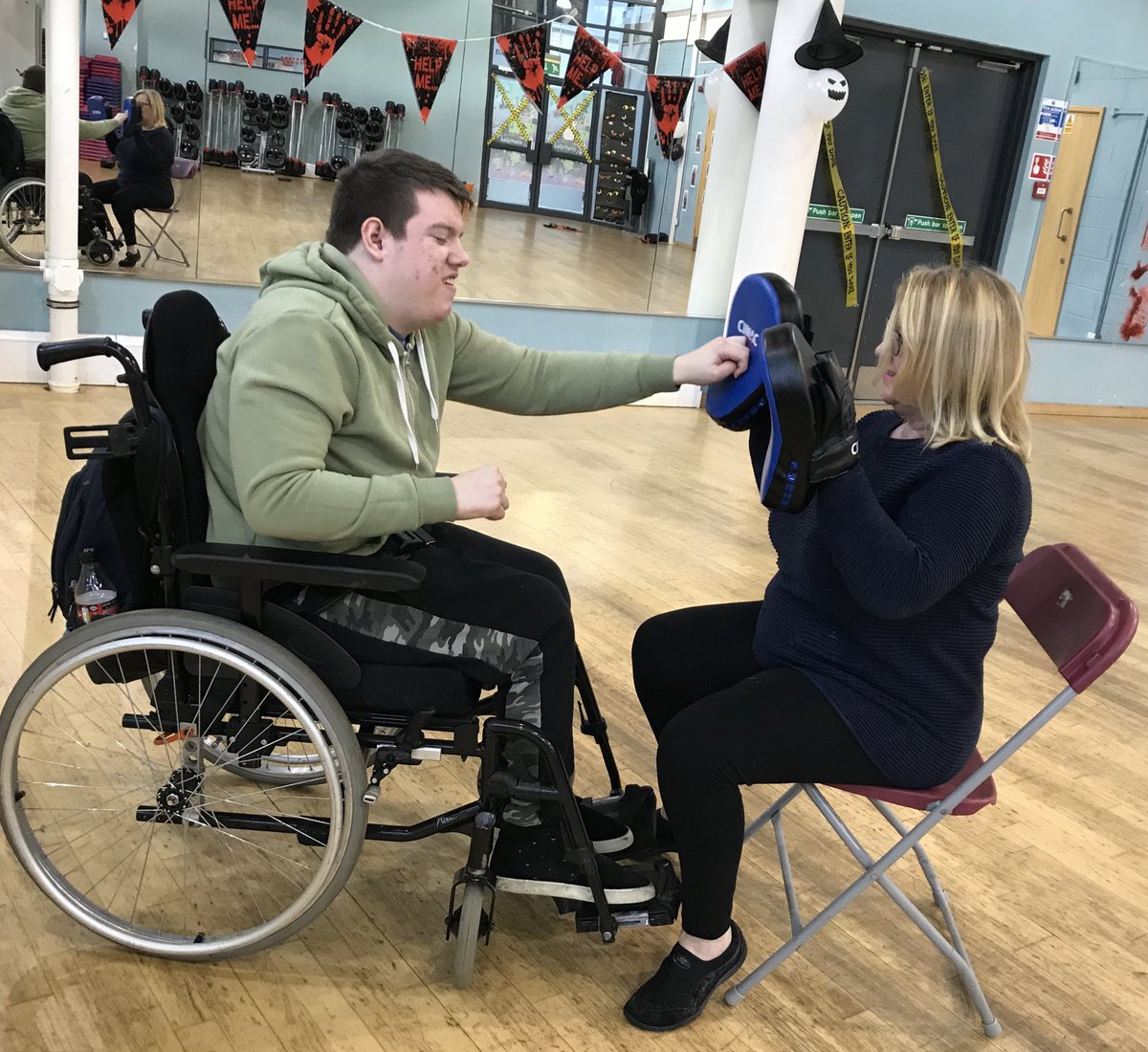 KugatsuKarate's tweet photo. Disability Karate Classes for Adults and Children in the North &amp; West of Glasgow.  New members are always welcome.  Thanks to @Glasgow_Sport &amp; @DrumSportsHub for their continued support of our  Disability Karate Classes. https://t.co/N86TnikVAg