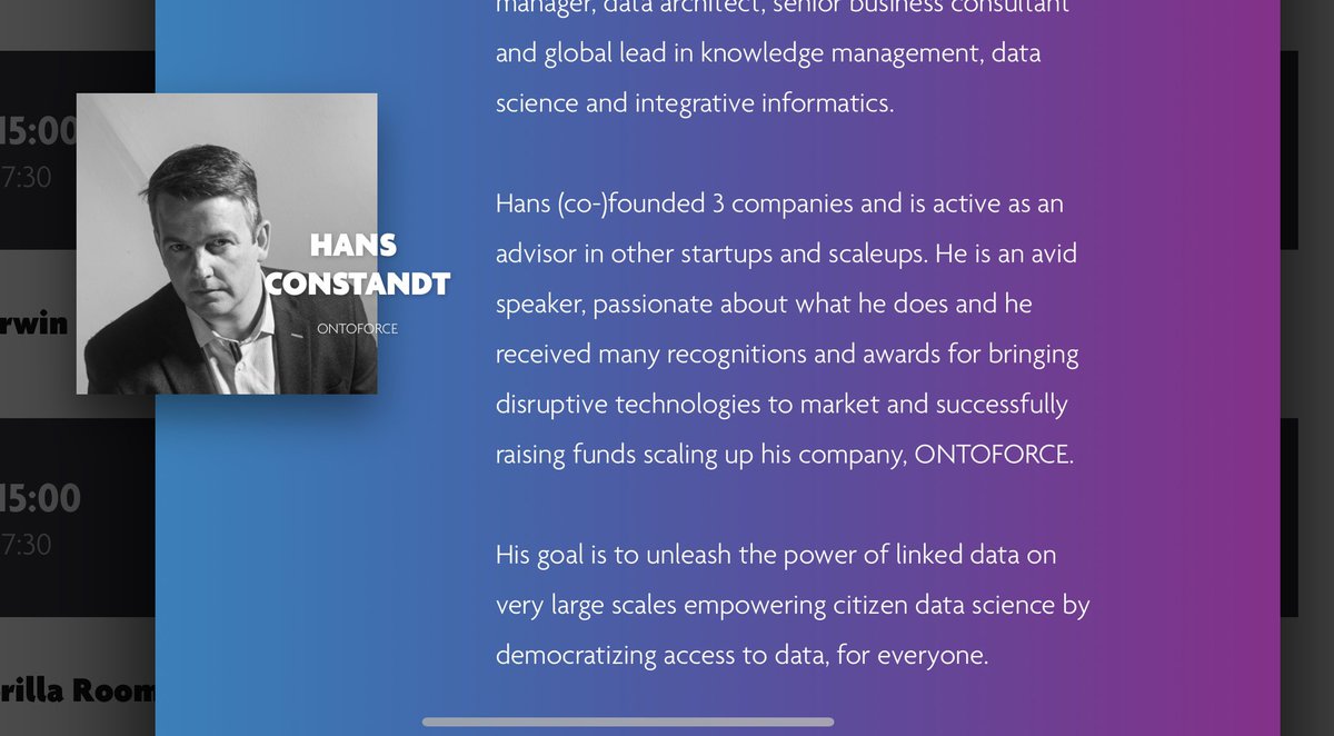hconstandt's tweet photo. Ready &amp; set for my keynote in the "#AI for #SmartHealth track " #FutureSummits Thx for giving @ONTOFORCE this opportunity @imec_int - Much appreciated as also @imecistart first investment in us in 2012 - It has come a long way :-) https://t.co/ryaKcj4dKM