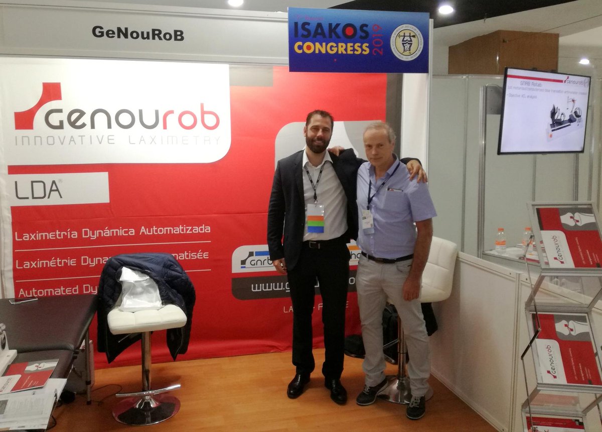 Genourob_Co's tweet photo. Visit Genourob's booth at ISAKOS (Stand 202) to learn more about the most advanced knee laxity arthrometers in the world !
#arthrometer #knee #genourob #ISAKOS #ISAKOS2019 #orthopaedics #orthopaedicsurgeon #orthopaedicsurgeons #ACL #ACLinjury #ACLsurgery #ACLRehab #kneelaxity https://t.co/4Op4J4on60