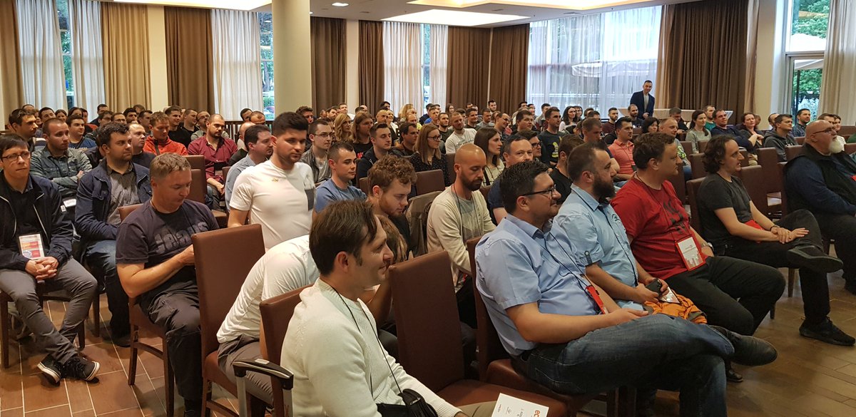 JavaCro's tweet image. Another great #JavaCro19 conference ended yesterday ☕️ Thank you all for making it such a remarkable event ❗️ #HUJAK #HrOUG #JavaCro #Java #conference #softwaredevelopment #programming @HUJAK_hr