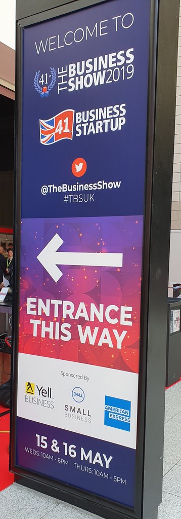 Today I am attending <a href="/thebusinessshow/">The Business Show</a>.