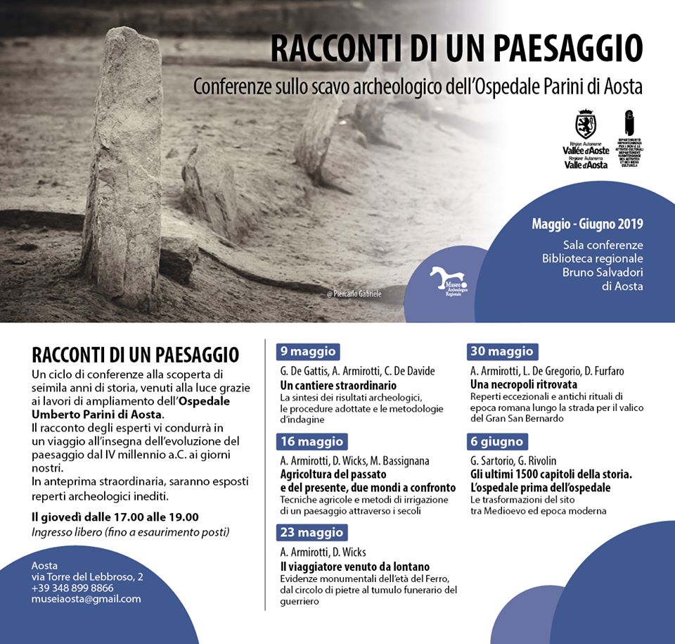 Domani giovedì #16maggio il secondo appuntamento del ciclo di #conferenze dedicate al cantiere archeologico dell'Ospedale Parini. 
Tema dell'incontro le diverse attività agricole succedutesi nei secoli e le interessanti informazioni che se possono derivare.
#ArcheoAgricoltura