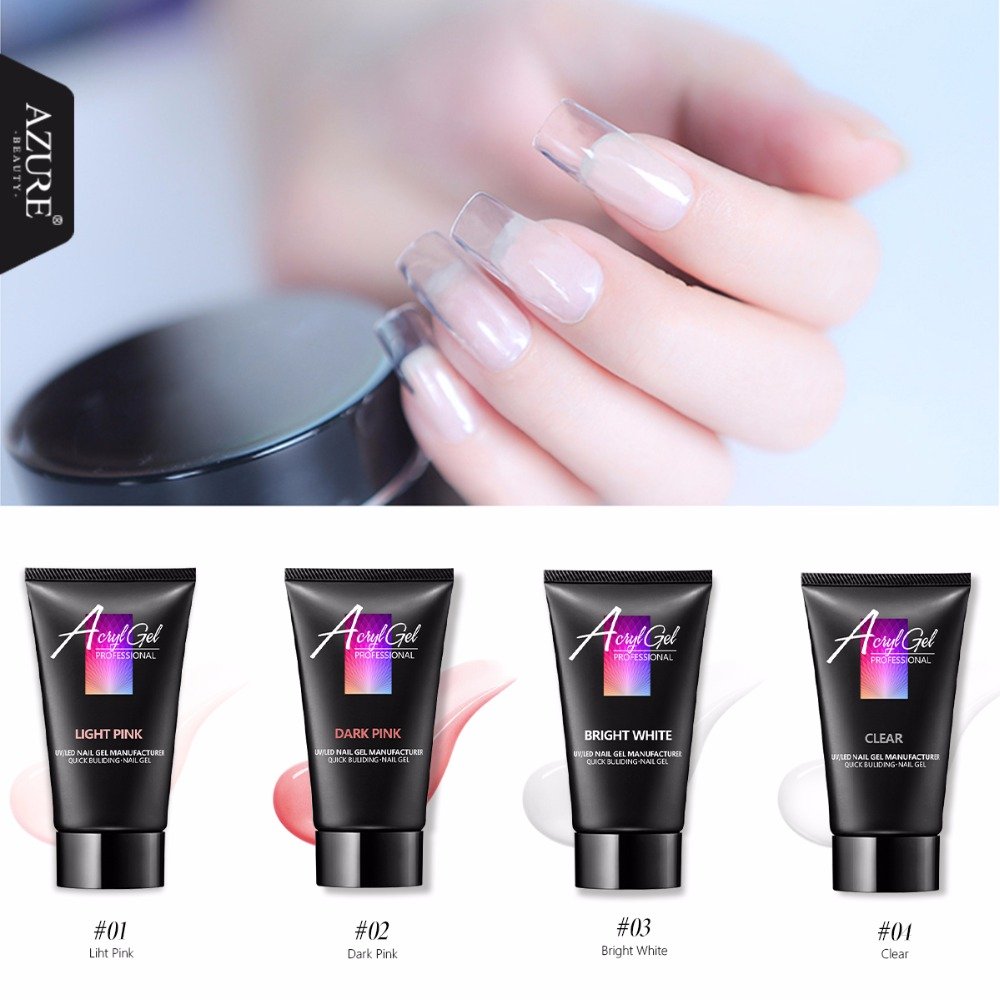 #nailgel 30g Jelly UV Builder Gel Extender Crystal Poly Gel