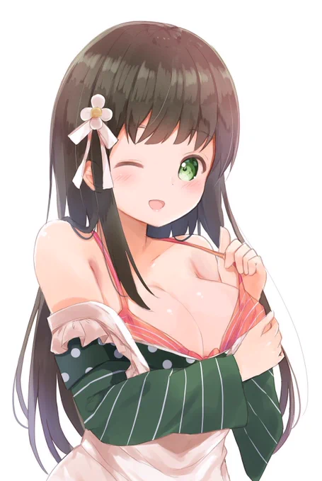 千夜ちゃん落書き〜プロフ本のイラストに使う(o>ω<o) 