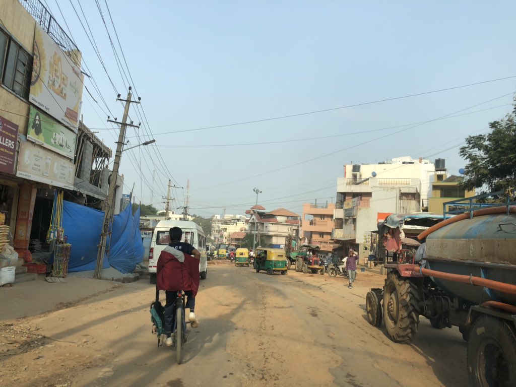 NammaBengaluroo's tweet photo. @ghanshyam_in @RLR_BTM @Sowmyareddyr @thekjgeorge @dineshgrao @krishnabgowda @MunirathnaMLA @SureshByrathi @mlanaharis @nimmasuresh @SRVishwanathBJP @drashwathcn @Ravi_LA @bjparvind @VSomannaBJP @RAshokaBJP @rajeev_mp @nsitharaman @DVSBJP @PCMohanMP @AnanthKumar_BJP @CMofKarnataka @KarunaduUpdates @WeAreBangalore @M4Malleshwaram @WFRising @Dnekundi_rising @Dkhallirising @sarjapurblr @helpgnrgarden @lifeline004 @BASAVARAJAMLA Pls look at the state of the roads in horamavu ward
Last 3 years #BWSSB went all over digging for laying #waterpipelines for #CauveryWater.
no water supply so far☹️
Now #BWSSB has been digging for sewage lines all over #horamavu #jayanthinagar circle https://t.co/C9ksMAV7Az