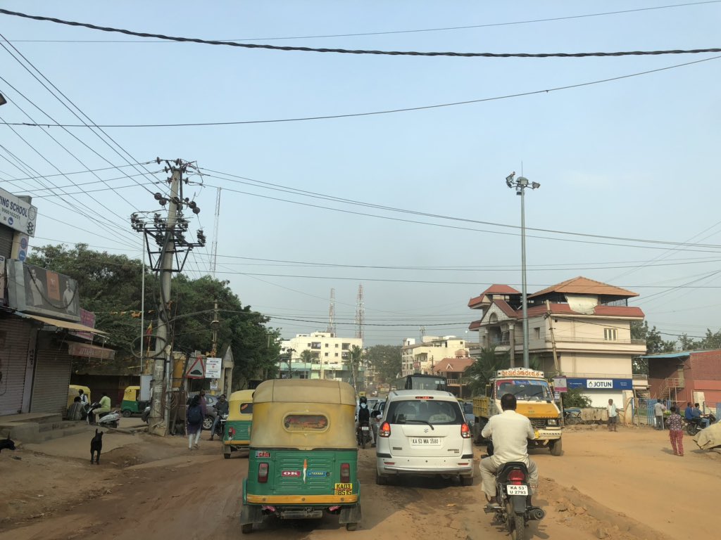 NammaBengaluroo's tweet photo. @ghanshyam_in @RLR_BTM @Sowmyareddyr @thekjgeorge @dineshgrao @krishnabgowda @MunirathnaMLA @SureshByrathi @mlanaharis @nimmasuresh @SRVishwanathBJP @drashwathcn @Ravi_LA @bjparvind @VSomannaBJP @RAshokaBJP @rajeev_mp @nsitharaman @DVSBJP @PCMohanMP @AnanthKumar_BJP @CMofKarnataka @KarunaduUpdates @WeAreBangalore @M4Malleshwaram @WFRising @Dnekundi_rising @Dkhallirising @sarjapurblr @helpgnrgarden @lifeline004 @BASAVARAJAMLA Pls look at the state of the roads in horamavu ward
Last 3 years #BWSSB went all over digging for laying #waterpipelines for #CauveryWater.
no water supply so far☹️
Now #BWSSB has been digging for sewage lines all over #horamavu #jayanthinagar circle https://t.co/C9ksMAV7Az