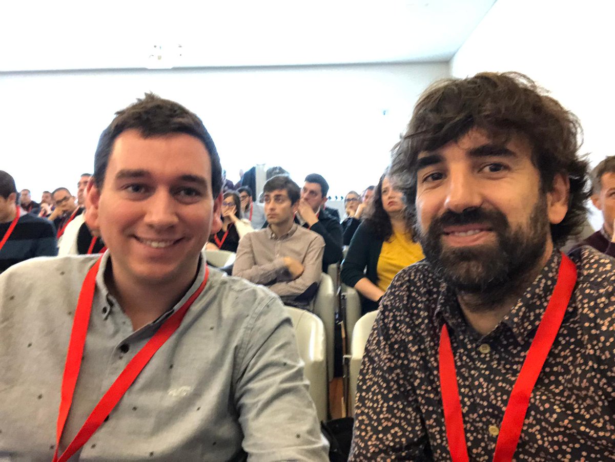irontec's tweet image. Con su ponencia ya presentada, @isagasti y David Monroy de #P4Q asisten a las de Tomás Iriondo de @ClusterGaia y Nerea Aranguren de @DANOBATGROUP. ¡Gracias a @grupospri y @enpresadigitala por organizar eventos como este! 

#Industry40 #basqueindustry40 #networkingempresarial