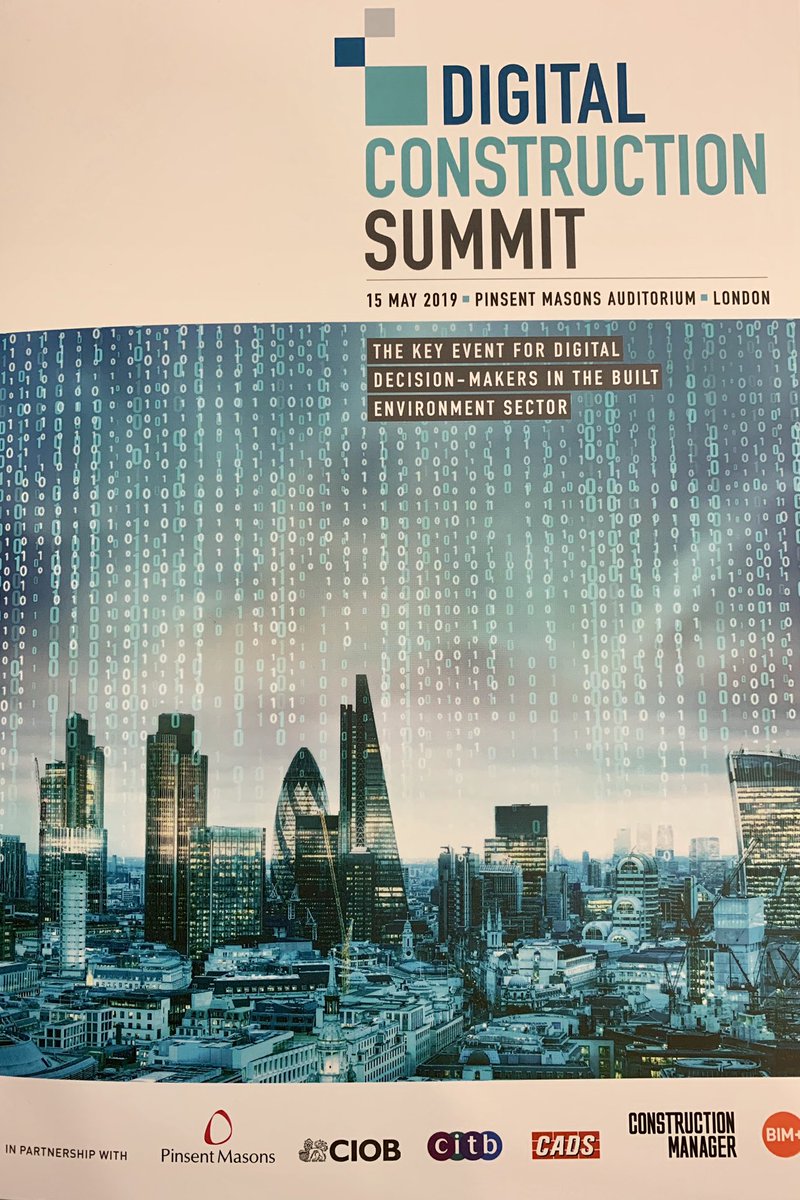 CITB_UK's tweet photo. Today we’re in London for the #DigitalConstructionSummit; a fantastic opportunity to assess construction’s digital progress to date.
Submit an EOI to our digital leadership commission to become a key driver for digital transformation in the industry: https://t.co/NNpJxCvzOy https://t.co/PVUZs5738t