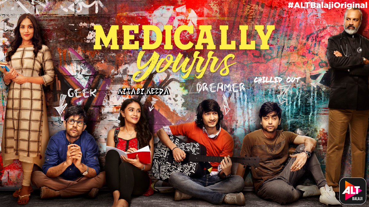 altt_in's tweet photo. Kal ke doctors, aaj ke dreamers... This year's batch of KIMS is about to arrive soon, to be #MedicallyYourrs

Streaming 27th May on ALTBalaji.

#ALTBalajiOriginal @ektaravikapoor @BTL_Balaji @shantanum07 @nityaamishirke https://t.co/T8e6lbdwPl