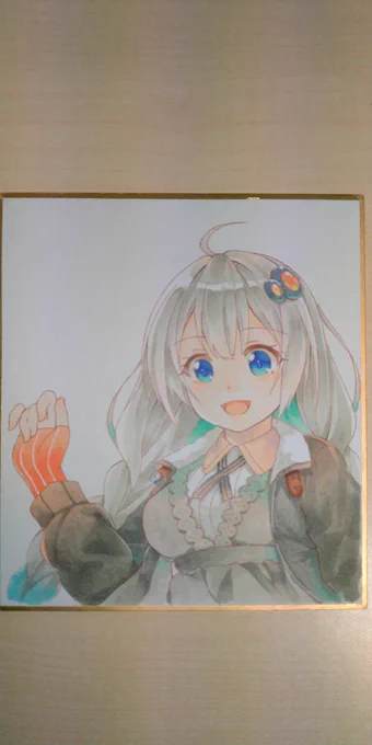 あかりちゃんは巧く描けたと思う(自分で言っていくスタイル) 