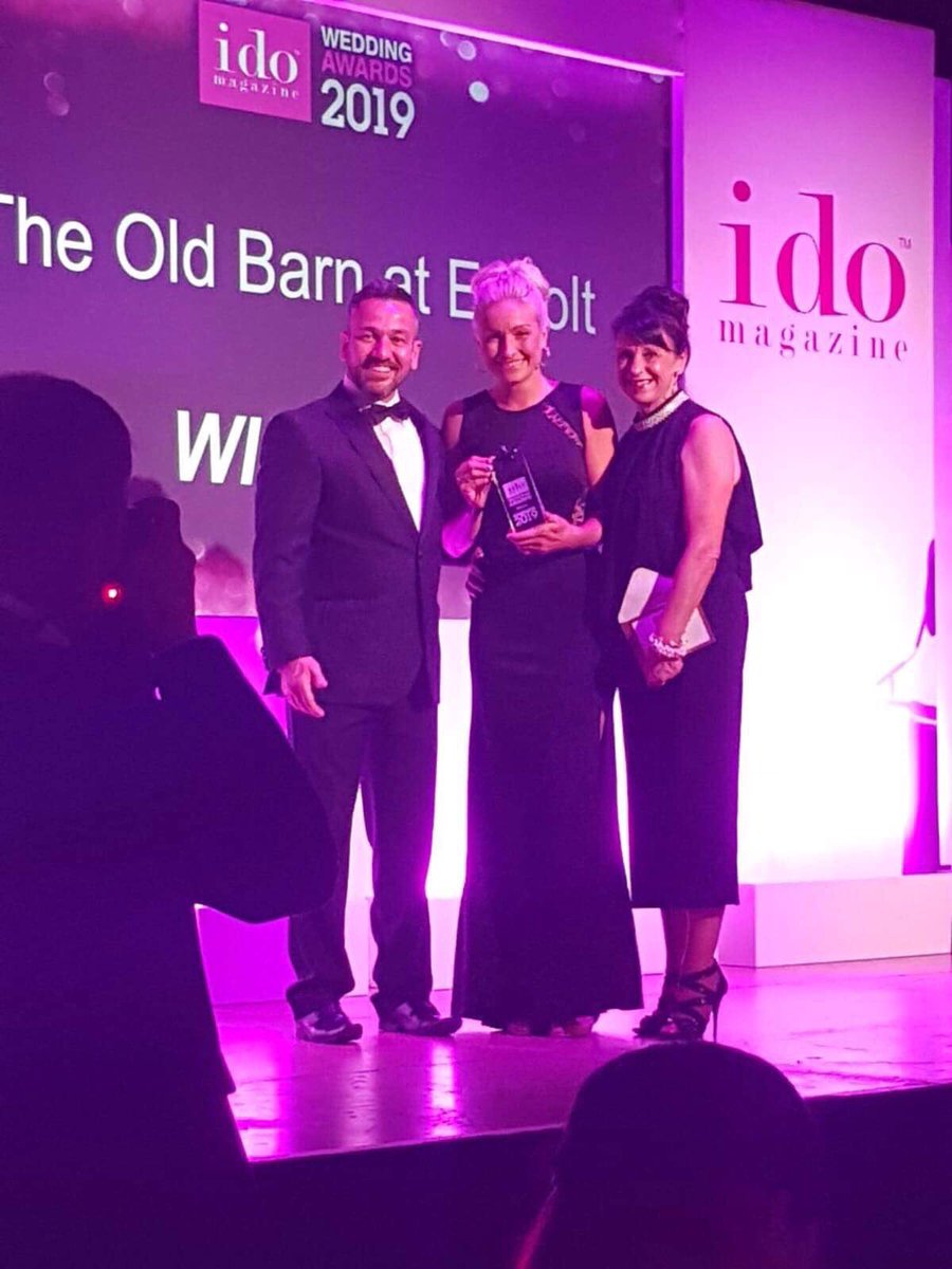 We won!!! Thank you to everyone who voted and all our amazing staff and thanks to <a href="/idomagazine/">I Do Magazine</a> 💕