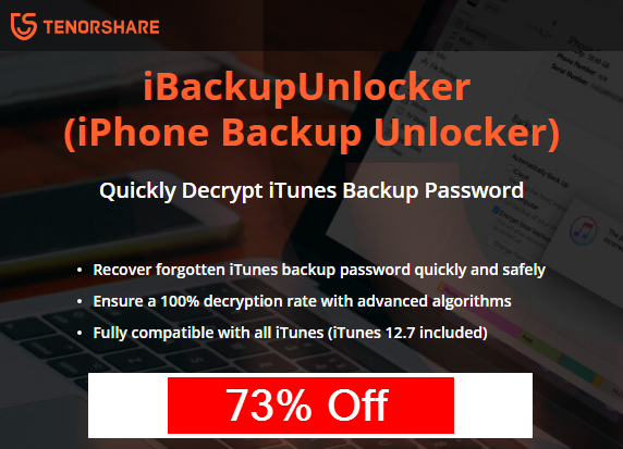 drecoverycoupon's tweet photo. 73% Off - Tenorshare iPhone Backup Unlocker Discount Coupon Code
https://t.co/T0jKMgOdqz
#iPhoneBackupUnlocker #iPhoneUnlocker #UnlockiPhone #DecryptiTunes #UnlockiTunes #TenorshareiPhoneUnlocker #Tenorshare #Deals #SoftwareCoupons #DiscountSoftware https://t.co/fJv1Hc7Fap