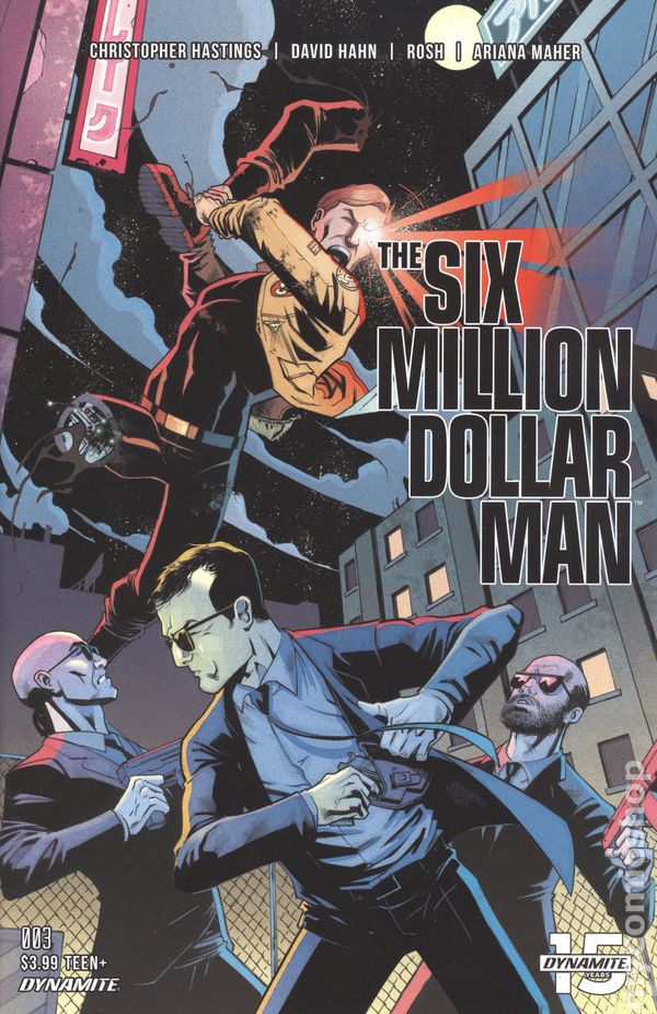 Review: Six Million Dollar Man #3 - comicsforsinners.com/review-six-mil… - #ChristopherHastings #DavidHahn #SixMillionDollarMan