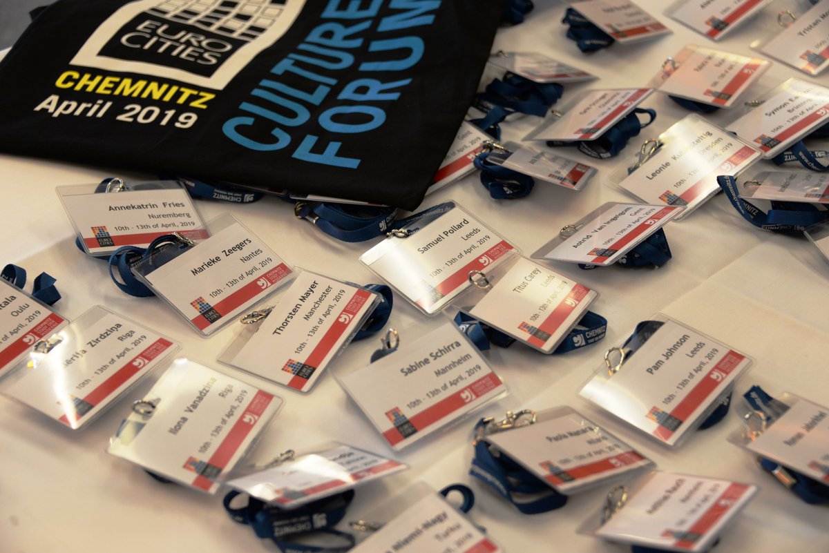 EUROCITIES's tweet photo. Check out the photos from EUROCITIES Culture Forum in @Stadt_Chemnitz on 10-13 April 2019 #CULTcities 👉 https://t.co/PzAkWB6x6A https://t.co/0NP0In00fr