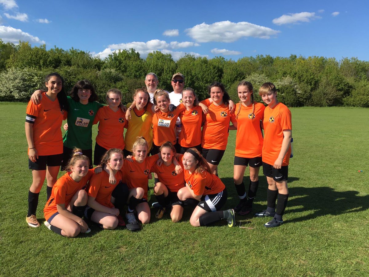 Lovely picture of the u15 girls enjoying the sunshine at the St Nicks tournament over the weekend. Lots of smiles and a squad who have enjoyed a fab season! Huge credit to Micky and ⁦<a href="/kristofffff/">Kris Elliott</a>⁩ for creating such a positive environment for the girls to enjoy their footy