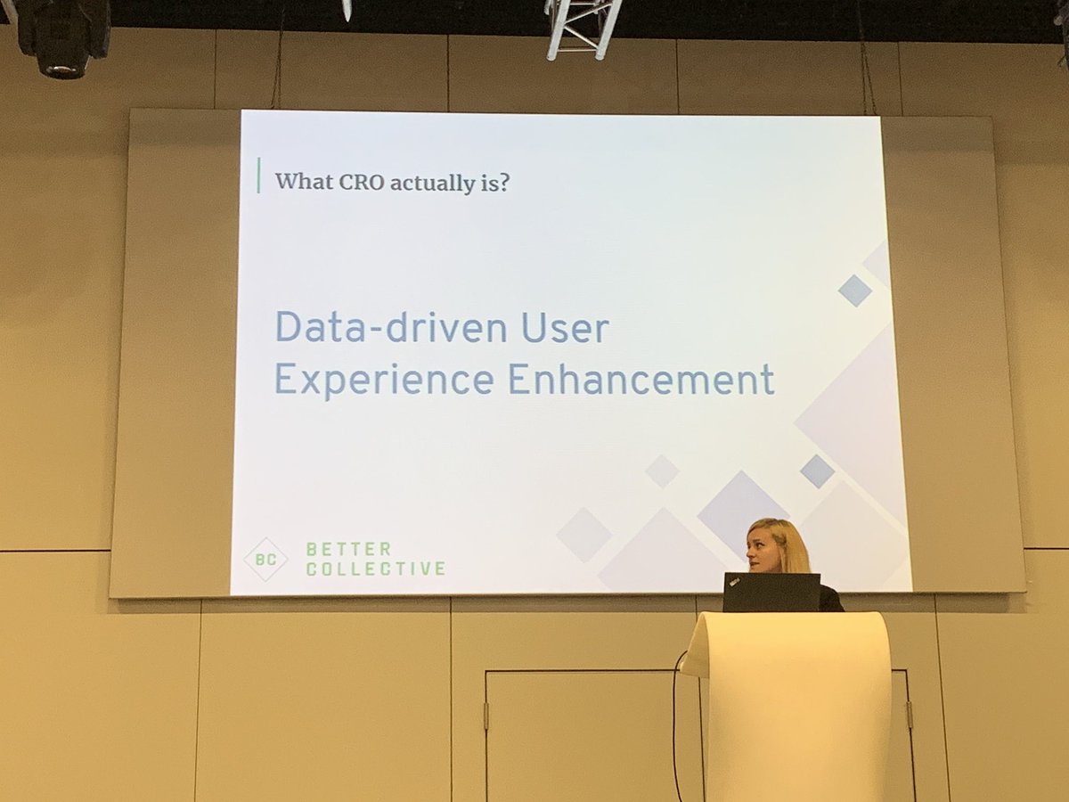 mesogio's tweet photo. Amazing conference about the optimization and user experience by @BetterCollectiv  #Affiliatecon #trafficology #sofia https://t.co/FnXK5e7dvk
