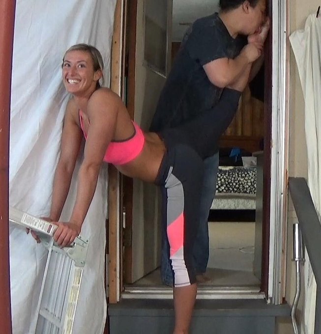 I've always had a thing for athletic women's feet. Because of this, fitness trainers tend to be up there