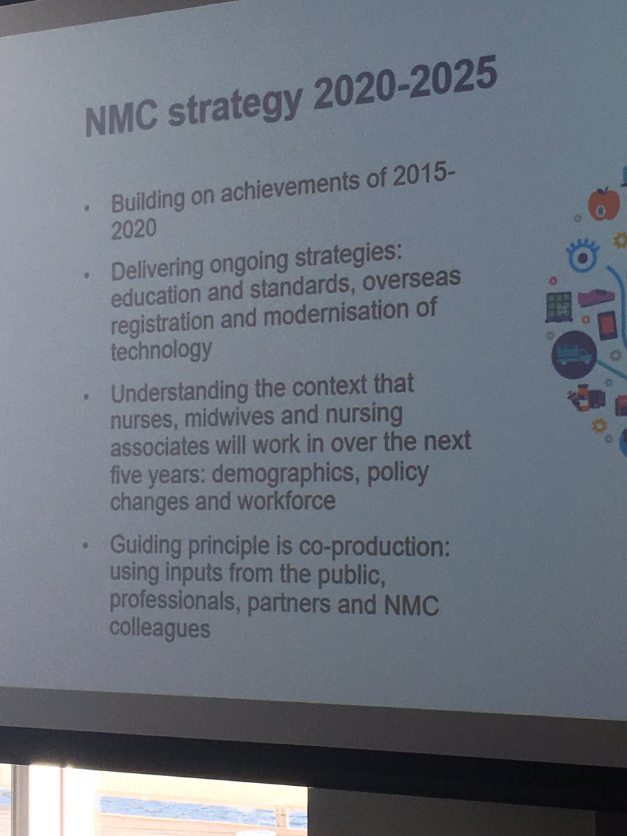 DrAlisonMachin's tweet photo. Hearing about early thoughts in NMC strategic direction 2020-2025, a more “human” approach to regulation. Great aspiration, might be a difficult task @CompassionHuma2 #Council19 https://t.co/iucx1Op11K
