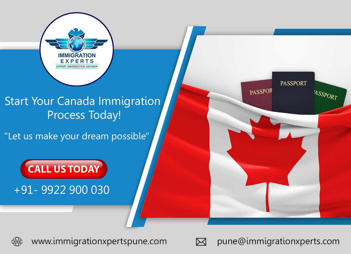 immixpertpune's tweet photo. Best Immigration Consultant in Pune with it's expertise and huge experience in PR Visas for Canada.

Contact us Today! : https://t.co/3Ffxl9OpBg 

#AustraliaPR #AustraliaVisa #ImmigrationConsultant #MigratetoAustralia #VisaConsultant https://t.co/s4q7OCTeuC