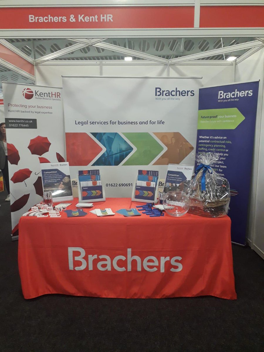 BrachersLLP's tweet photo. We are exhibiting @BizVisionLIVE today! Pop by our stand 208 to say hi and take part in our competitions! #BizVisionLive #Kent #Business #Maidstone https://t.co/O8EIjtpUfR