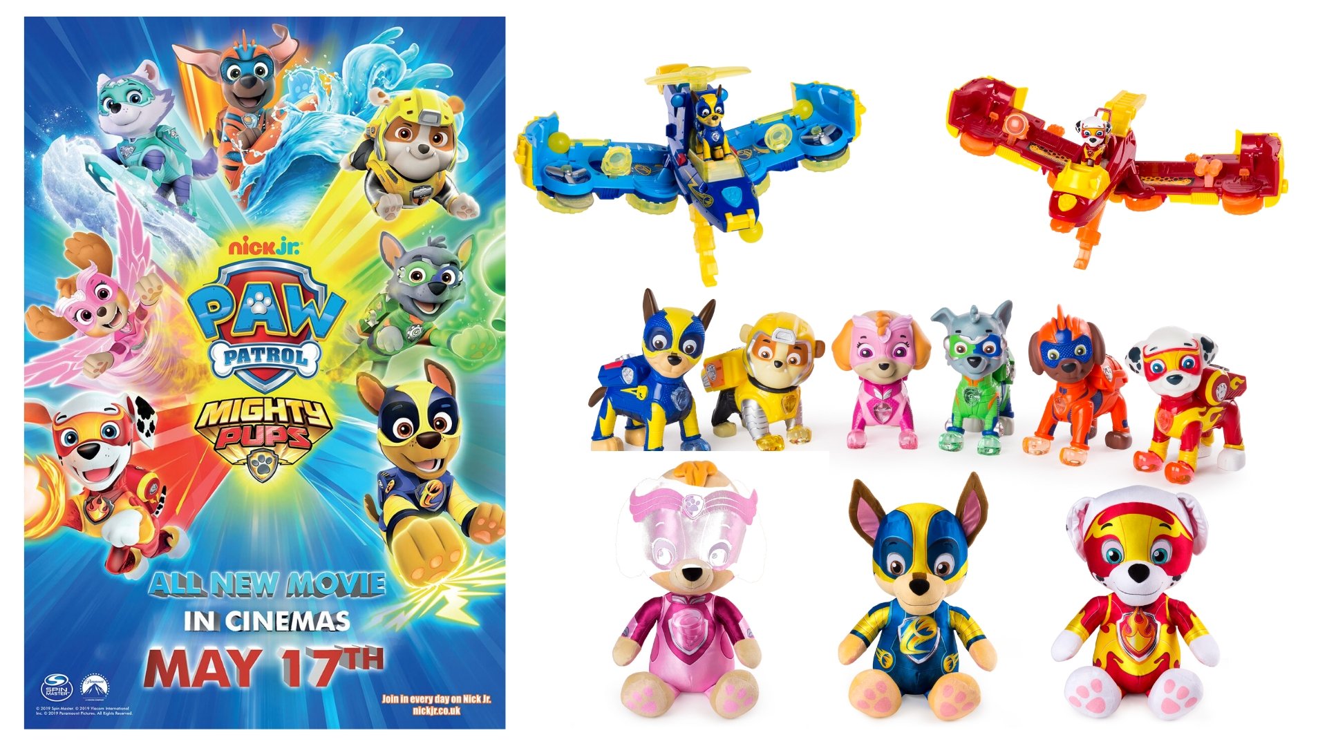 Paw patrol hotsell mighty pups 2019