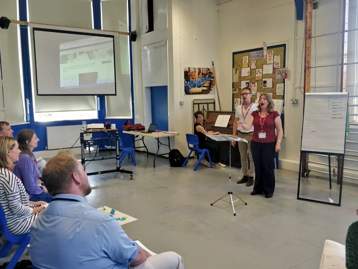 Voices_Found's tweet photo. Another exciting #UnitedOpera CPD workshop yesterday at @wilber4sprimary with VF choral practitioner @CMacD82 

#CreateAndSingCarmen https://t.co/kVER2jOEsn