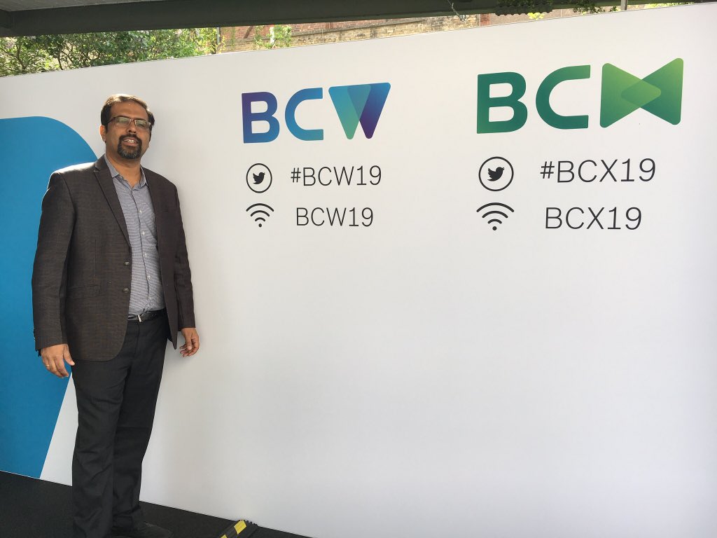 Srinaths112's tweet photo. Great to be here in Bosch connected world #BCW19 https://t.co/7vPP55SkPa