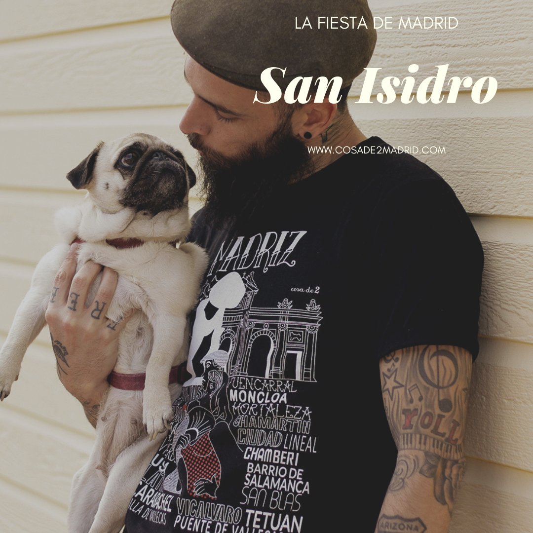 Llega San Isidro con nuevo post cosade2madrid.com/san-isidro-la-… y trae oferta del 50% en nuestro modelos más castizo Madriz cosade2madrid.com/product/camise… hasta las 23.59h del viernes 19.
.
.
.
#cosade2 #marcaderopaespañola #onlineshopping #ropamolona #diseñosunicos #moda #sanisidro #madrid