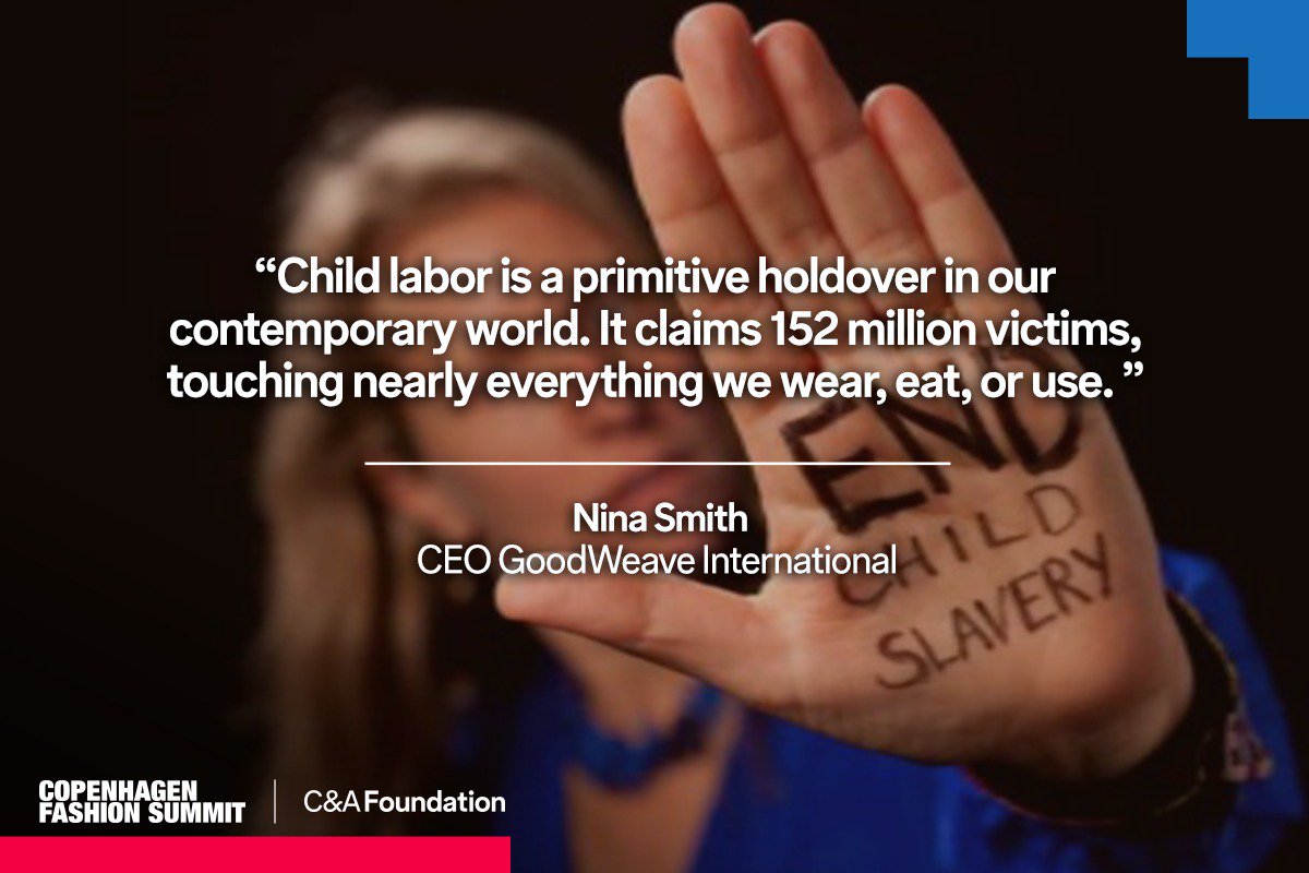 Laudes_Fdn's tweet photo. According to a recent study from @UCBerkeley, #childlabor taints nearly 20% of home-based garment production in India 🇮🇳. In this blog, Nina Smith from @GoodWeave tells, if Child Labor is out of #Fashion and introduces a girl named Arshi to you: https://t.co/X822XS7V2p
#CPHFS2019 https://t.co/OcaLschG4q